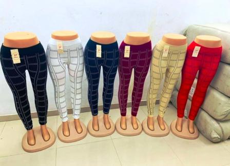 Buy Brown Leggings for Women by Styli Online | Ajio.com